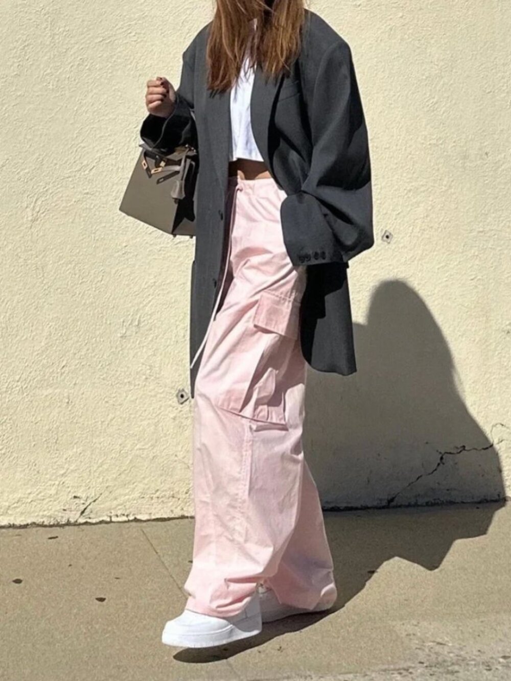 LIKE NEW! Classic Frankie Shop Pink Jenna Cargo, size XS/S